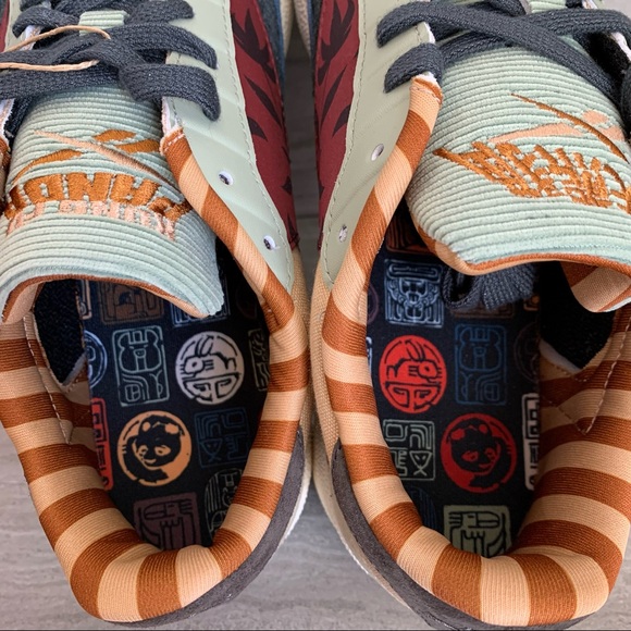 Reebok X Kung Fu Panda Club C Tennis Shoes - Picture 6 of 8